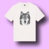 camiseta orgánica lobo 82